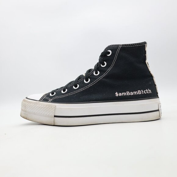 Converse Chuck Taylor All Star Multicolor Casual Women's Size 8 Platform Sneaker - Picture 4 of 12